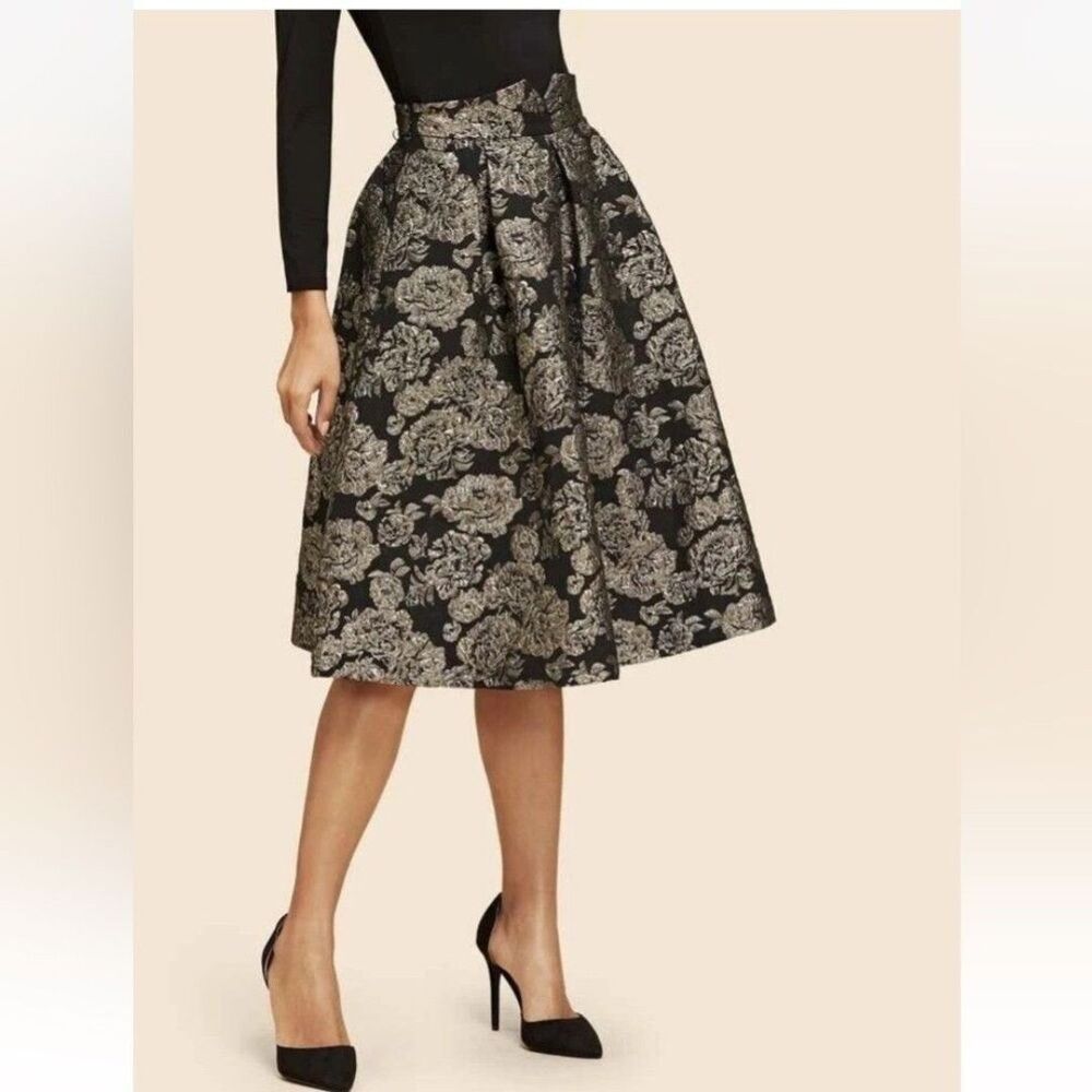 Unbranded Women's Black and Gold Skirt - Picture 2 of 12